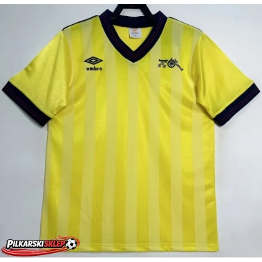 Arsenal 1983-1986 Koszulka Retro Wyjazdowa Krótki Rękaw