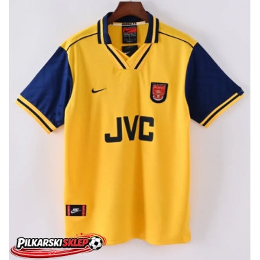 Arsenal 1996-1997 Koszulka Retro Wyjazdowa Krótki Rękaw