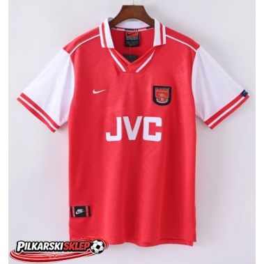 Arsenal 1996-1998 Koszulka Retro Podstawowa Krótki Rękaw