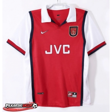 Arsenal 1998-1999 Koszulka Retro Podstawowa Krótki Rękaw