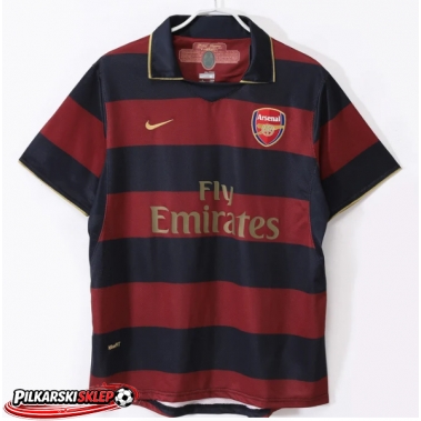 Arsenal 2007-2008 Koszulka Retro Podstawowa Krótki Rękaw