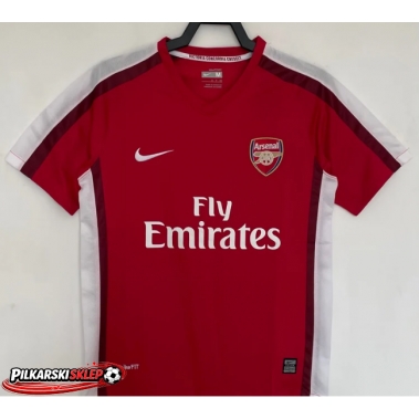 Arsenal 2008-2010 Koszulka Retro Podstawowa Krótki Rękaw