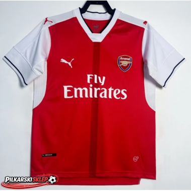 Arsenal 2016-2017 Koszulka Retro Podstawowa Krótki Rękaw