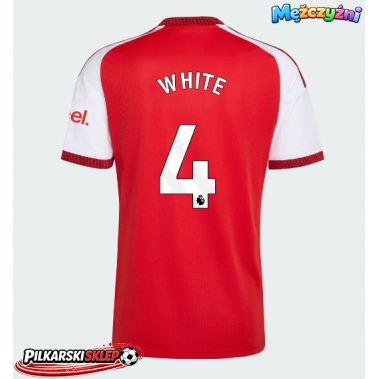 Arsenal Ben White #4 Koszulka Podstawowa 2026-27 Krótki Rękaw
