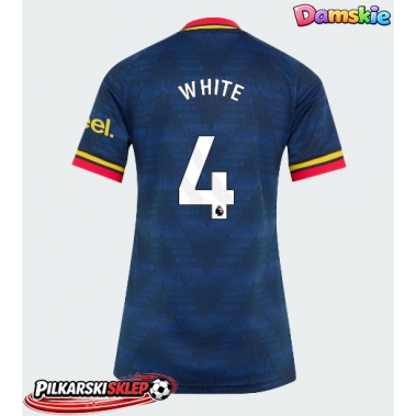 Arsenal Ben White #4 Koszulka Wyjazdowa damskie 2026-27 Krótki Rękaw