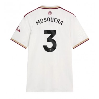 Arsenal Cristhian Mosquera #3 Koszulka Trzecia 2025-26 Krótki Rękaw