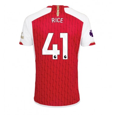 Arsenal Declan Rice #41 Koszulka Podstawowa 2023-24 Krótki Rękaw
