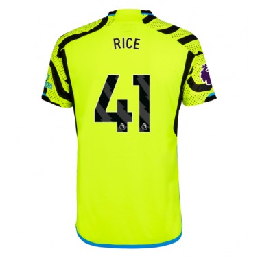 Arsenal Declan Rice #41 Koszulka Wyjazdowa 2023-24 Krótki Rękaw