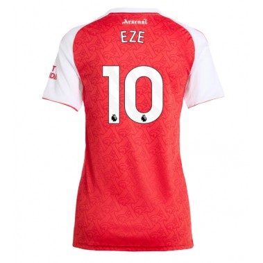 Arsenal Eberechi Eze #10 Koszulka Podstawowa damskie 2025-26 Krótki Rękaw Arsenal Eberechi Eze #10 Koszulka Podstawowa damskie 2025-26 Krótki Rękaw