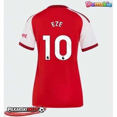 Arsenal Eberechi Eze #10 Koszulka Podstawowa damskie 2026-27 Krótki Rękaw