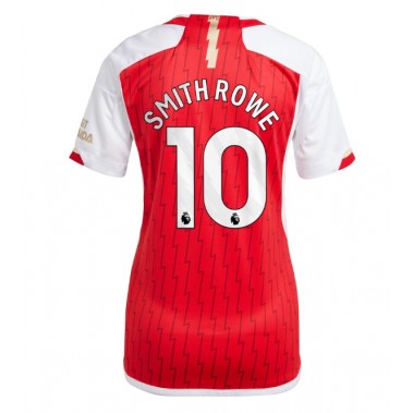 Arsenal Emile Smith Rowe #10 Koszulka Podstawowa damskie 2023-24 Krótki Rękaw