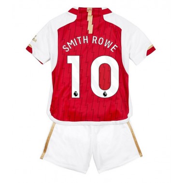 Arsenal Emile Smith Rowe #10 Koszulka Podstawowa dzieci 2023-24 Krótki Rękaw (+ krótkie spodenki)