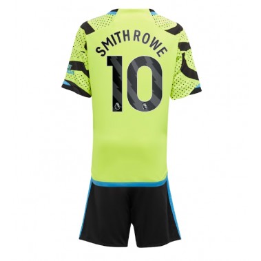 Arsenal Emile Smith Rowe #10 Koszulka Wyjazdowa dzieci 2023-24 Krótki Rękaw (+ krótkie spodenki)