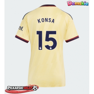 Arsenal Ezri Konsa #15 Koszulka Trzecia damskie 2026-27 Krótki Rękaw