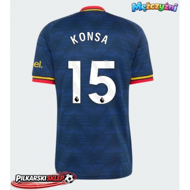 Arsenal Ezri Konsa #15 Koszulka Wyjazdowa 2026-27 Krótki Rękaw