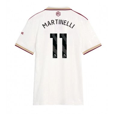 Arsenal Gabriel Martinelli #11 Koszulka Trzecia damskie 2025-26 Krótki Rękaw Arsenal Gabriel Martinelli #11 Koszulka Trzecia damskie 2025-26 Krótki Rękaw