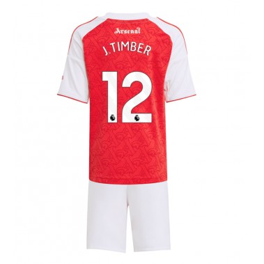 Arsenal Jurrien Timber #12 Koszulka Podstawowa dzieci 2025-26 Krótki Rękaw (+ krótkie spodenki) Arsenal Jurrien Timber #12 Koszulka Podstawowa dzieci 2025-26 Krótki Rękaw (+ krótkie spodenki)