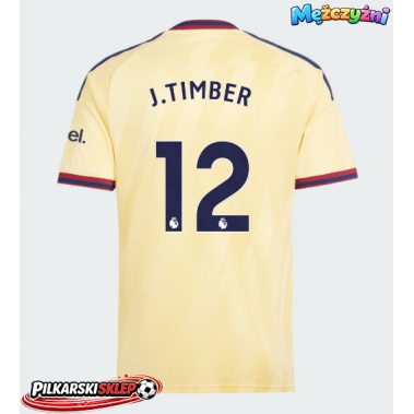 Arsenal Jurrien Timber #12 Koszulka Trzecia 2026-27 Krótki Rękaw