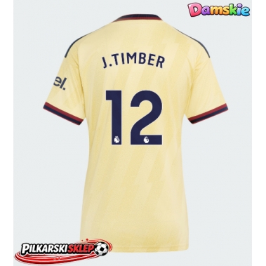 Arsenal Jurrien Timber #12 Koszulka Trzecia damskie 2026-27 Krótki Rękaw