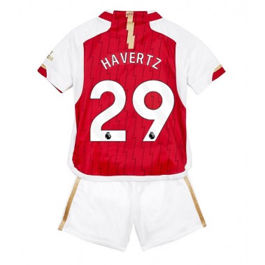Arsenal Kai Havertz #29 Koszulka Podstawowa dzieci 2023-24 Krótki Rękaw (+ krótkie spodenki)
