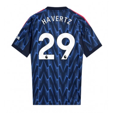 Arsenal Kai Havertz #29 Koszulka Wyjazdowa 2025-26 Krótki Rękaw Arsenal Kai Havertz #29 Koszulka Wyjazdowa 2025-26 Krótki Rękaw