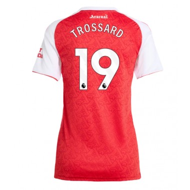 Arsenal Leandro Trossard #19 Koszulka Podstawowa damskie 2025-26 Krótki Rękaw Arsenal Leandro Trossard #19 Koszulka Podstawowa damskie 2025-26 Krótki Rękaw