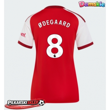 Arsenal Martin Odegaard #8 Koszulka Podstawowa damskie 2026-27 Krótki Rękaw