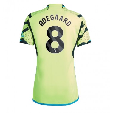 Arsenal Martin Odegaard #8 Koszulka Wyjazdowa 2023-24 Krótki Rękaw