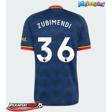 Arsenal Martin Zubimendi #36 Koszulka Wyjazdowa 2026-27 Krótki Rękaw