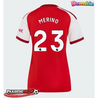 Arsenal Mikel Merino #23 Koszulka Podstawowa damskie 2026-27 Krótki Rękaw