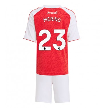 Arsenal Mikel Merino #23 Koszulka Podstawowa dzieci 2025-26 Krótki Rękaw (+ krótkie spodenki) Arsenal Mikel Merino #23 Koszulka Podstawowa dzieci 2025-26 Krótki Rękaw (+ krótkie spodenki)
