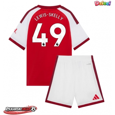 Arsenal Myles Lewis-Skelly #49 Koszulka Podstawowa dzieci 2026-27 Krótki Rękaw (+ krótkie spodenki)