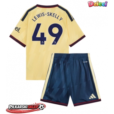 Arsenal Myles Lewis-Skelly #49 Koszulka Trzecia dzieci 2026-27 Krótki Rękaw (+ krótkie spodenki)