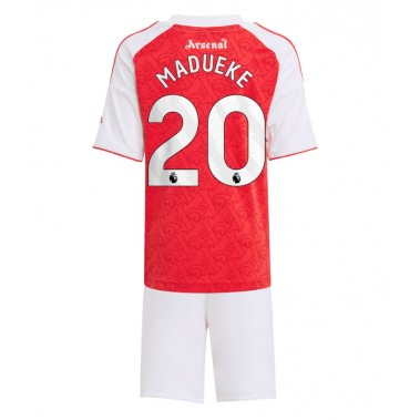 Arsenal Noni Madueke #20 Koszulka Podstawowa dzieci 2025-26 Krótki Rękaw (+ krótkie spodenki) Arsenal Noni Madueke #20 Koszulka Podstawowa dzieci 2025-26 Krótki Rękaw (+ krótkie spodenki)