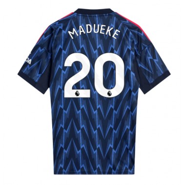 Arsenal Noni Madueke #20 Koszulka Wyjazdowa 2025-26 Krótki Rękaw Arsenal Noni Madueke #20 Koszulka Wyjazdowa 2025-26 Krótki Rękaw