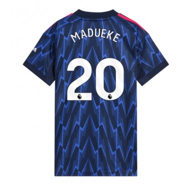 Arsenal Noni Madueke #20 Koszulka Wyjazdowa damskie 2025-26 Krótki Rękaw Arsenal Noni Madueke #20 Koszulka Wyjazdowa damskie 2025-26 Krótki Rękaw