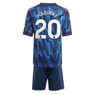 Arsenal Noni Madueke #20 Koszulka Wyjazdowa dzieci 2025-26 Krótki Rękaw (+ krótkie spodenki) Arsenal Noni Madueke #20 Koszulka Wyjazdowa dzieci 2025-26 Krótki Rękaw (+ krótkie spodenki)
