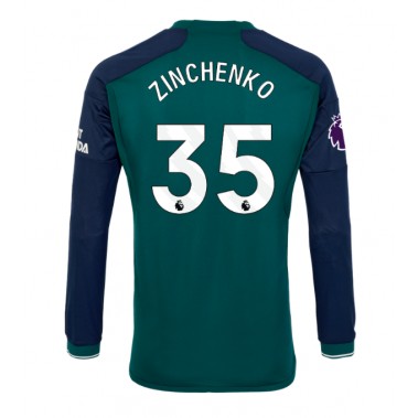 Arsenal Oleksandr Zinchenko #35 Koszulka Trzecia 2023-24 Długi Rękaw