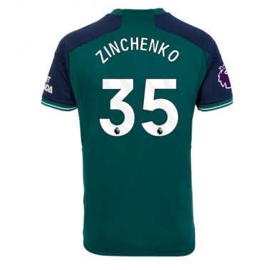 Arsenal Oleksandr Zinchenko #35 Koszulka Trzecia 2023-24 Krótki Rękaw