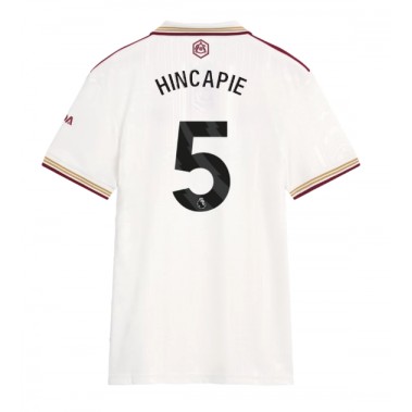 Arsenal Piero Hincapie #5 Koszulka Trzecia damskie 2025-26 Krótki Rękaw Arsenal Piero Hincapie #5 Koszulka Trzecia damskie 2025-26 Krótki Rękaw