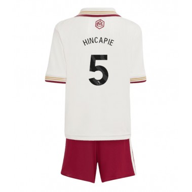 Arsenal Piero Hincapie #5 Koszulka Trzecia dzieci 2025-26 Krótki Rękaw (+ krótkie spodenki) Arsenal Piero Hincapie #5 Koszulka Trzecia dzieci 2025-26 Krótki Rękaw (+ krótkie spodenki)