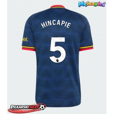 Arsenal Piero Hincapie #5 Koszulka Wyjazdowa 2026-27 Krótki Rękaw