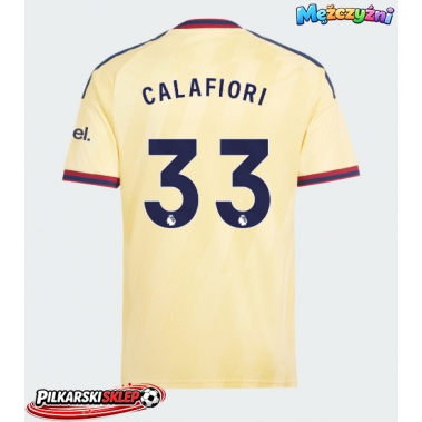 Arsenal Riccardo Calafiori #33 Koszulka Trzecia 2026-27 Krótki Rękaw