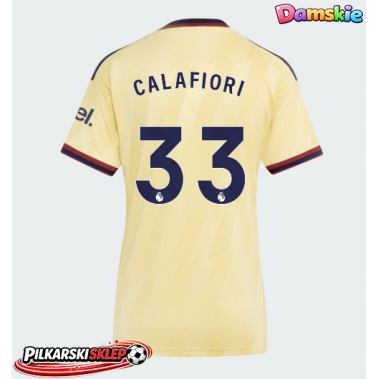 Arsenal Riccardo Calafiori #33 Koszulka Trzecia damskie 2026-27 Krótki Rękaw