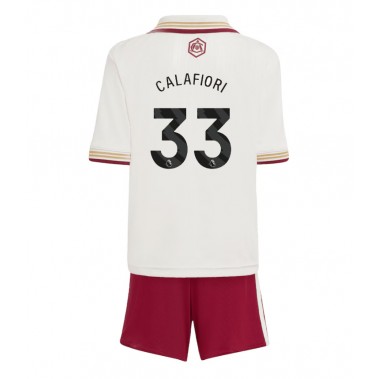 Arsenal Riccardo Calafiori #33 Koszulka Trzecia dzieci 2025-26 Krótki Rękaw (+ krótkie spodenki) Arsenal Riccardo Calafiori #33 Koszulka Trzecia dzieci 2025-26 Krótki Rękaw (+ krótkie spodenki)