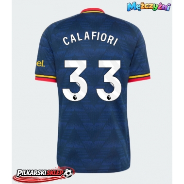 Arsenal Riccardo Calafiori #33 Koszulka Wyjazdowa 2026-27 Krótki Rękaw