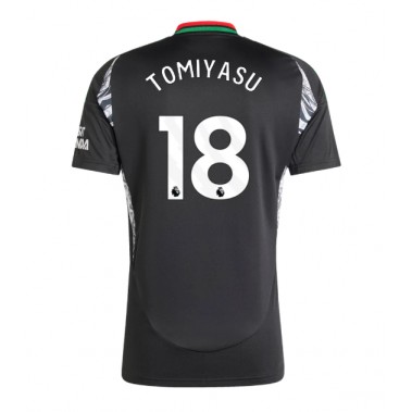 Arsenal Takehiro Tomiyasu #18 Koszulka Wyjazdowa 2024-25 Krótki Rękaw Arsenal Takehiro Tomiyasu #18 Koszulka Wyjazdowa 2024-25 Krótki Rękaw