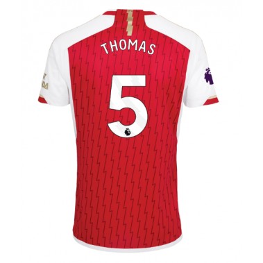 Arsenal Thomas Partey #5 Koszulka Podstawowa 2023-24 Krótki Rękaw