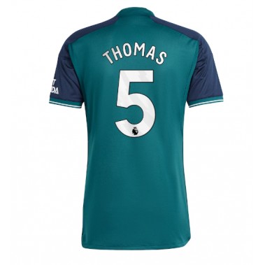 Arsenal Thomas Partey #5 Koszulka Trzecia 2023-24 Krótki Rękaw