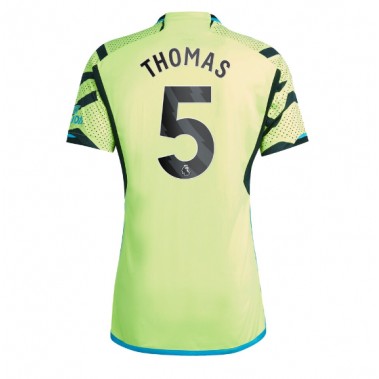 Arsenal Thomas Partey #5 Koszulka Wyjazdowa 2023-24 Krótki Rękaw